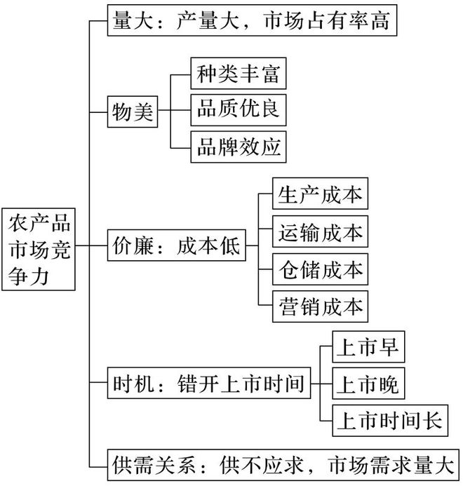 地理 二轮微专题22 市场竞争力pg电子中文模拟器2025高考(图9)